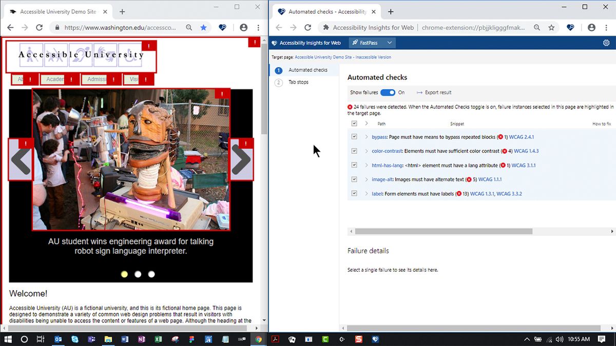 Fix accessibility fails with this free tool from Microsoft | Creative Bloq