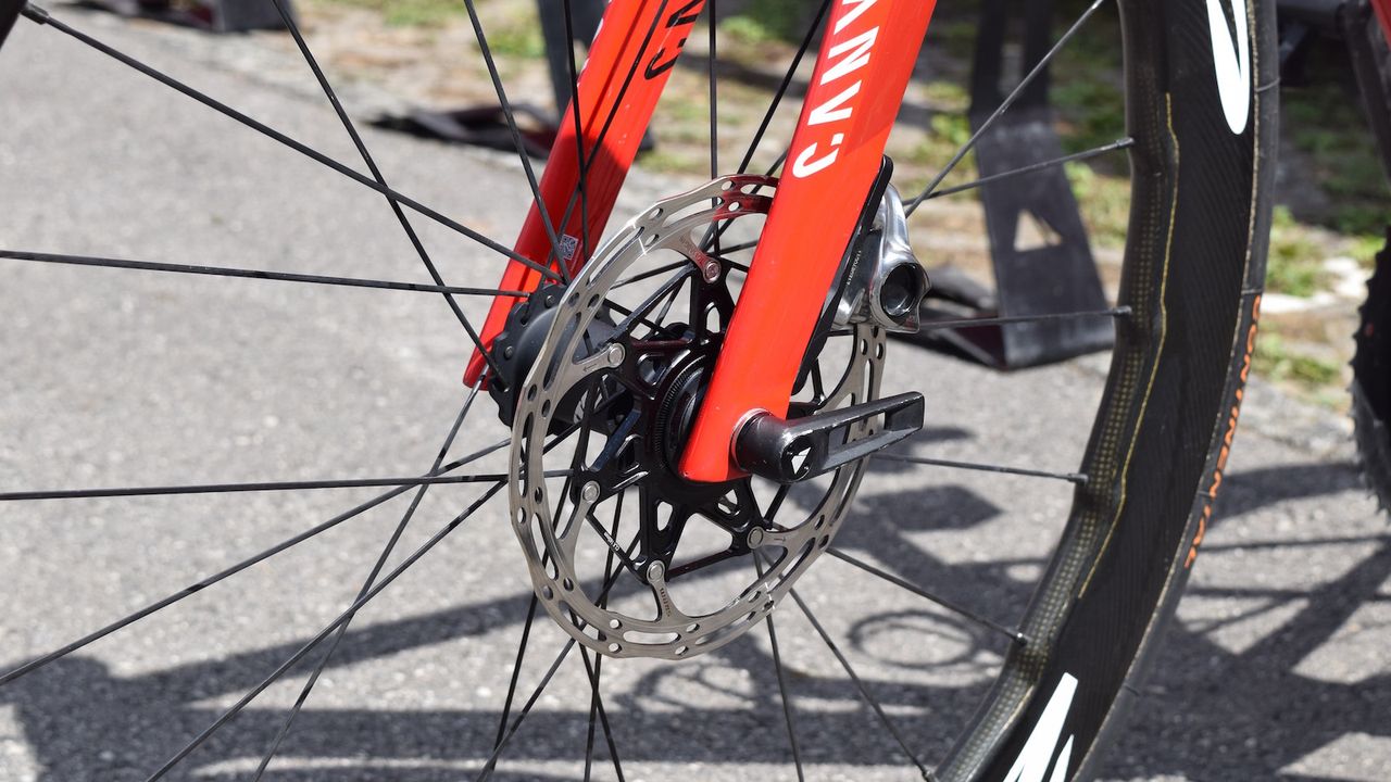Katusha-Alpecin have been running 160mm rotors at the Tour de France, whilst Quick-Step Floors and Team Sunweb have been riding 140mm