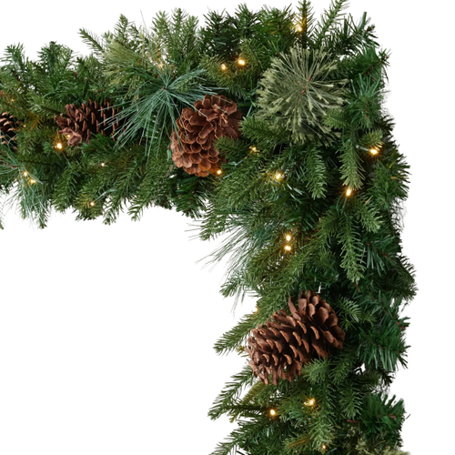 Mixed Evergreen Foliage, 9'