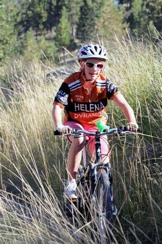 Emma Anderberg (Helena Dynamos) hammering away