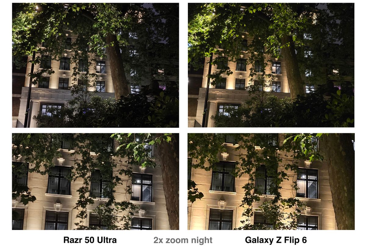 Photos taken on the Motorola Razr 50 Ultra and Samsung Galaxy Z Flip 6