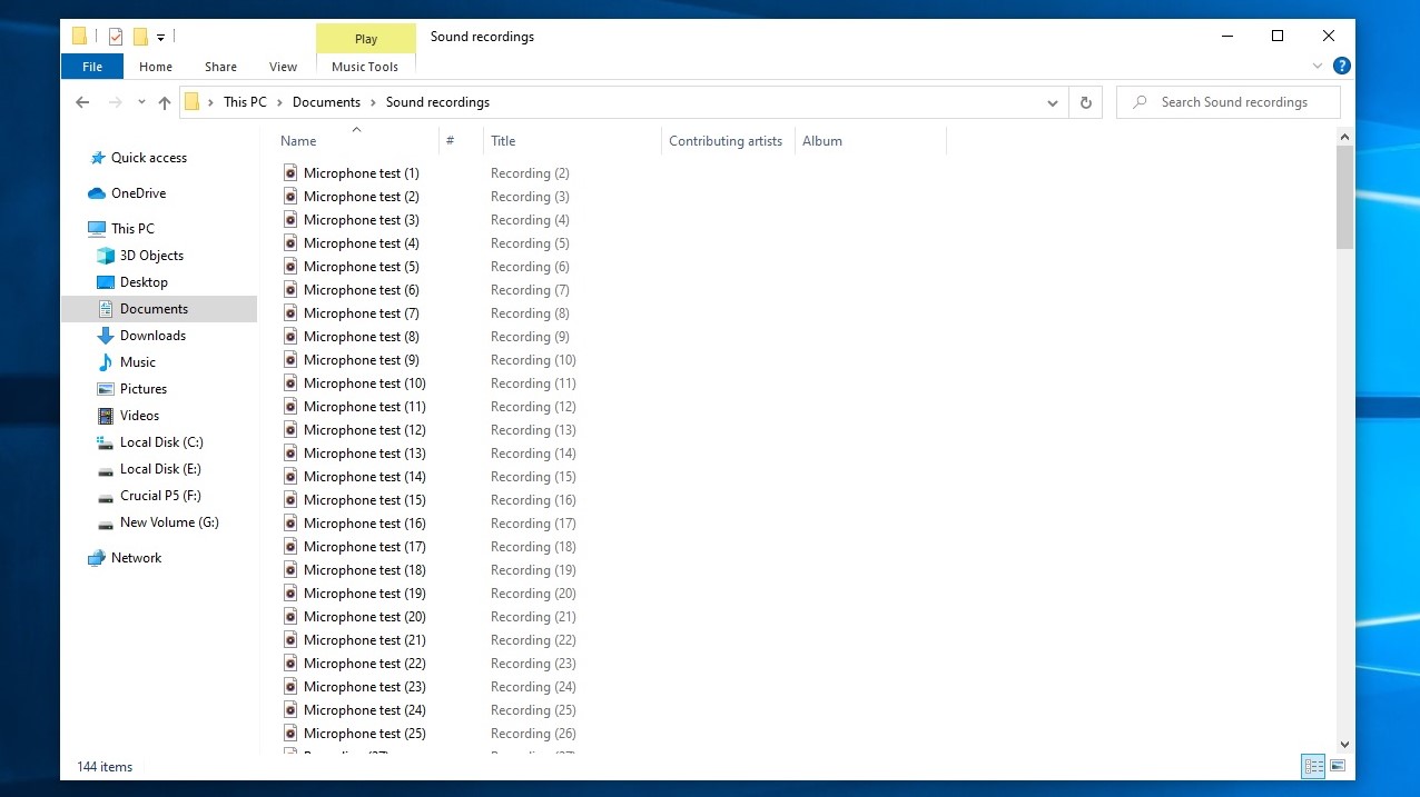 How to batch rename multiple files in Windows 10: Rename files in bulk step 5: All files are renamed using the same naming format