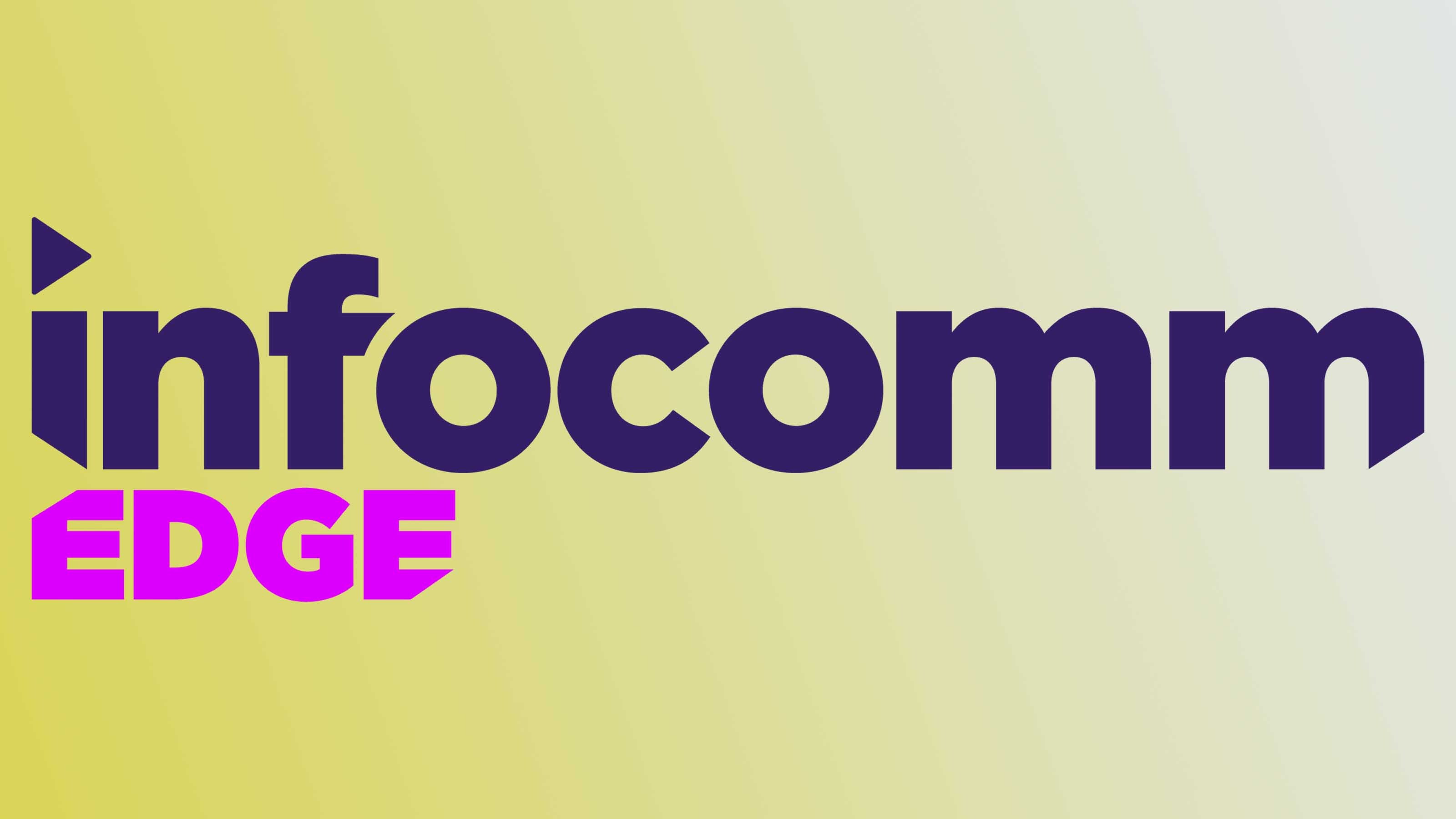 The InfoComm EDGE logo. 