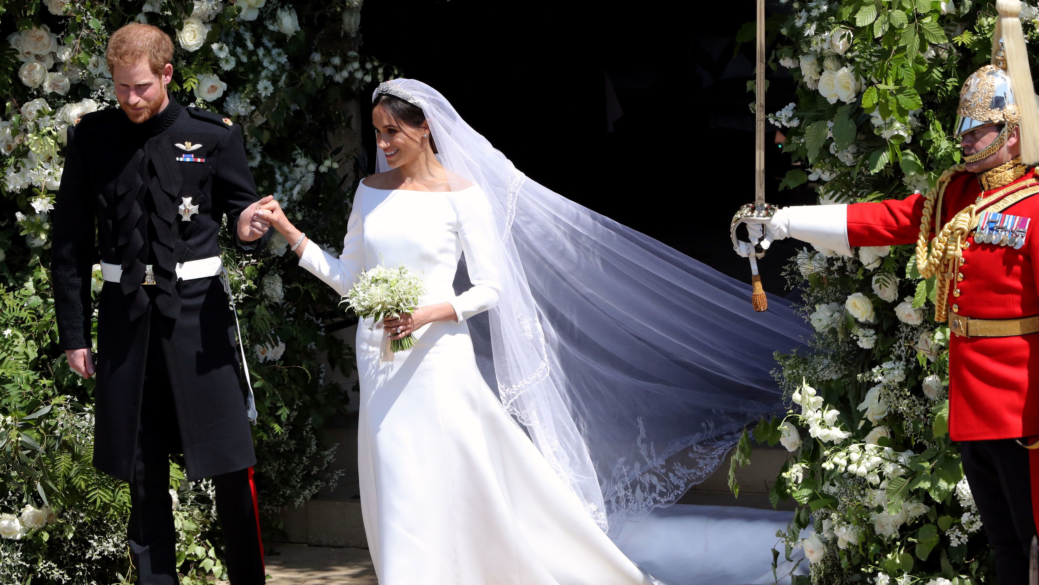 Meghan Markle Royal Wedding Dress Details Designer and Second