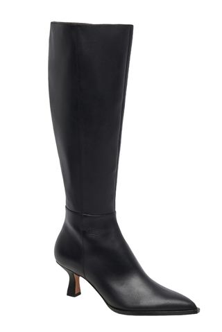 Auggie Pointed Toe Knee High Boot