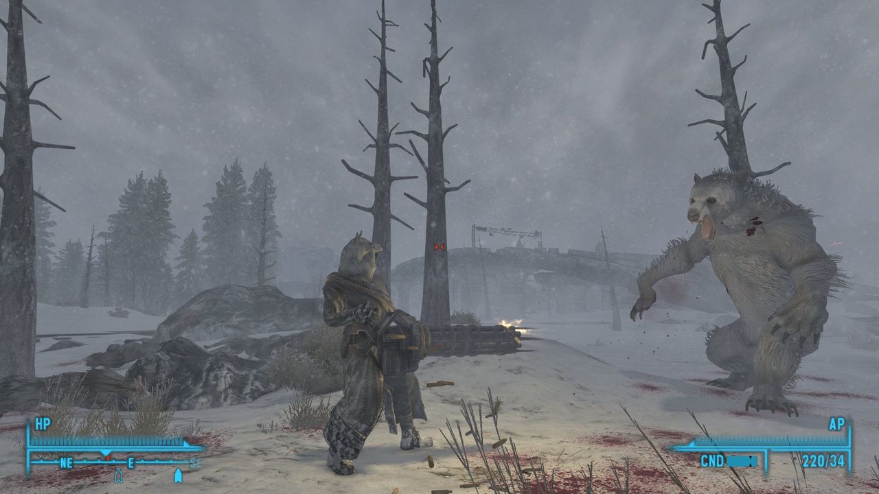 An image from Fallout New Vegas mod The Frontier