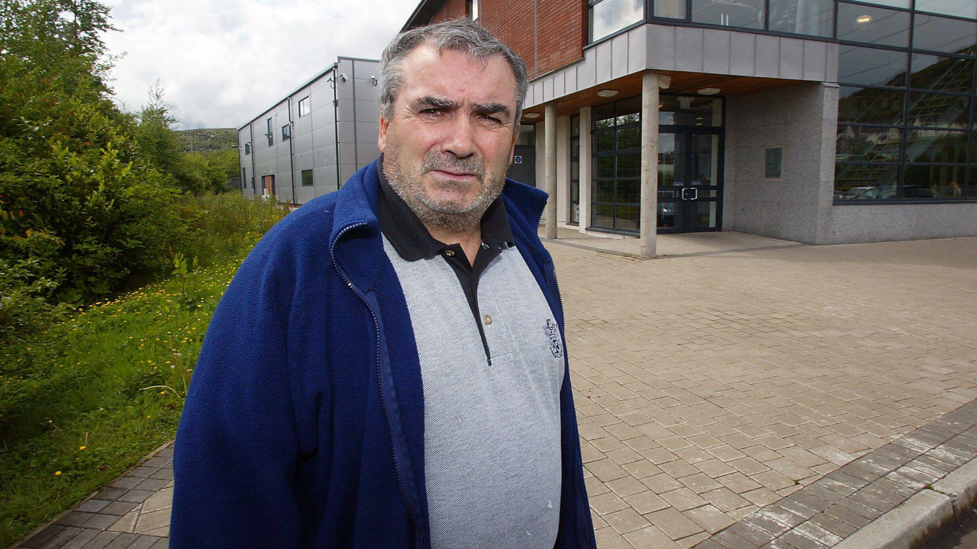 Undated file photo of Freddie Scappaticci, who is widely believed to be the IRA agent known as Stakeknife, outside the offices of the Andersonstown News in west Belfast in 2003