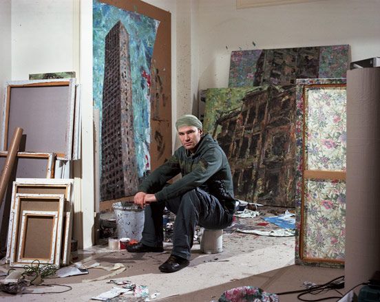 Ayman Baalbaki, painter