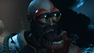 A modded and messed up Kratos