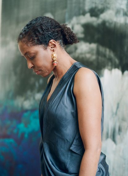 Lorna Simpson in her David Adjaye-designed Brooklyn studio