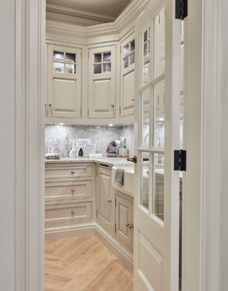 white small kitchen