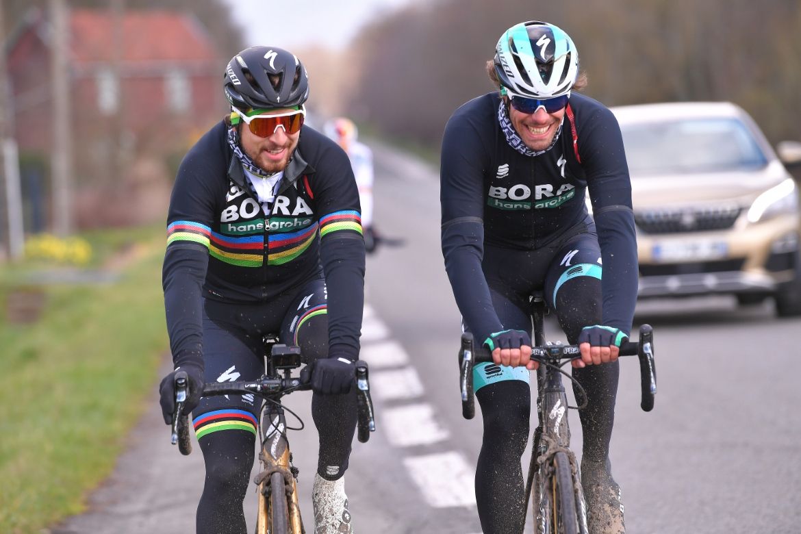 Peter Sagan and Daniel Oss