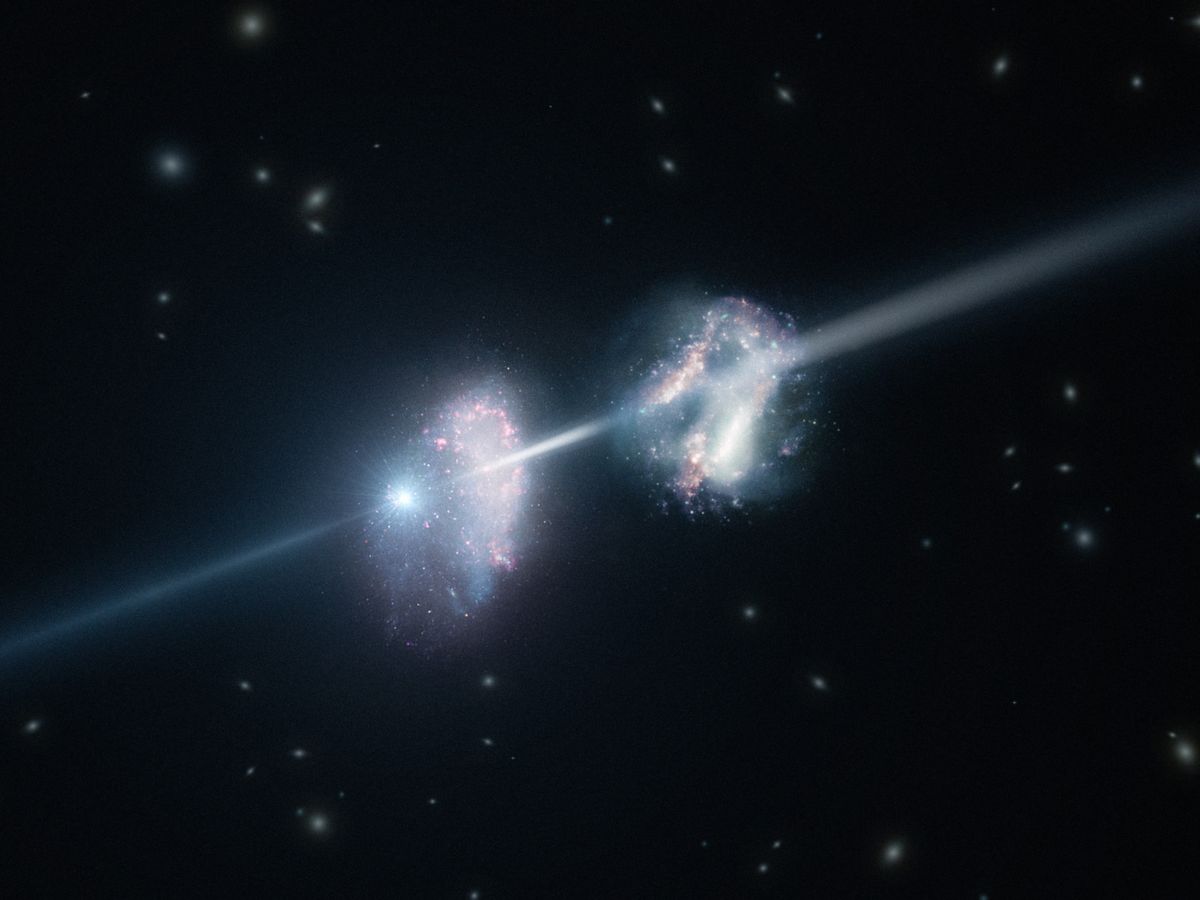 gamma ray burst young galaxies