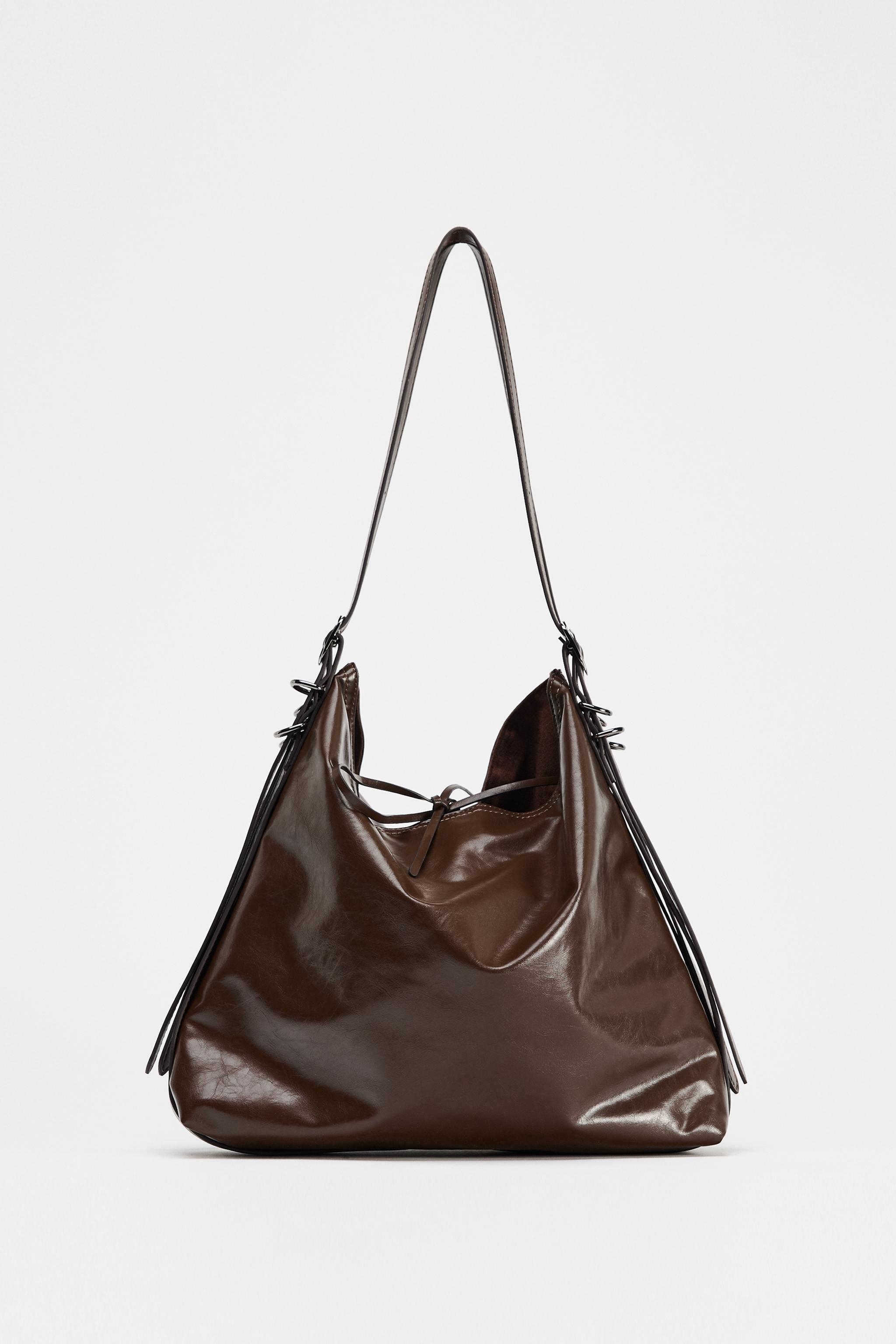 Bucket Bag With Buckles
