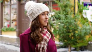 Lacey Chabert in the trailer for Christmas at Castle Hart