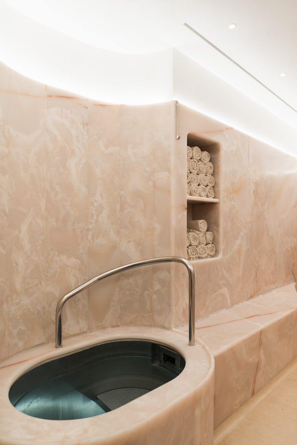 A photo of a plunge pool inside The Method