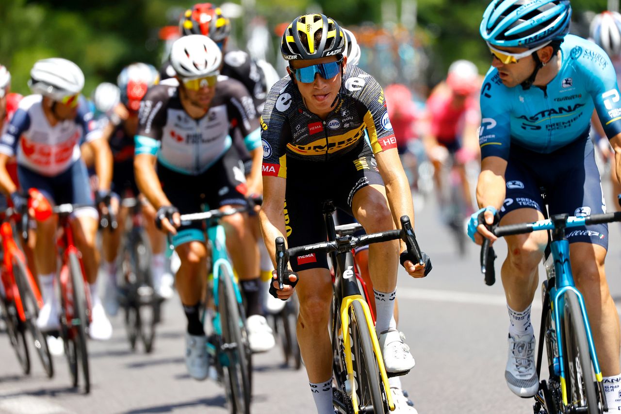 Tour de France 2021 108th Edition 15th stage Ceret Andorra La Vella 1913 km 11072021 Sepp Kuss USA Jumbo Visma photo Luca BettiniBettiniPhoto2021