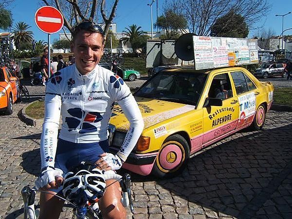 Enjoying sunnier times at the Volta ao Algarve.