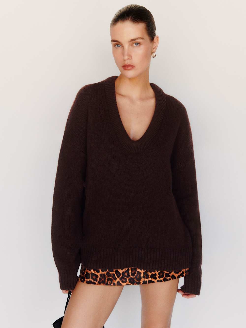 Jonie Cashmere Oversized Scoop Neck