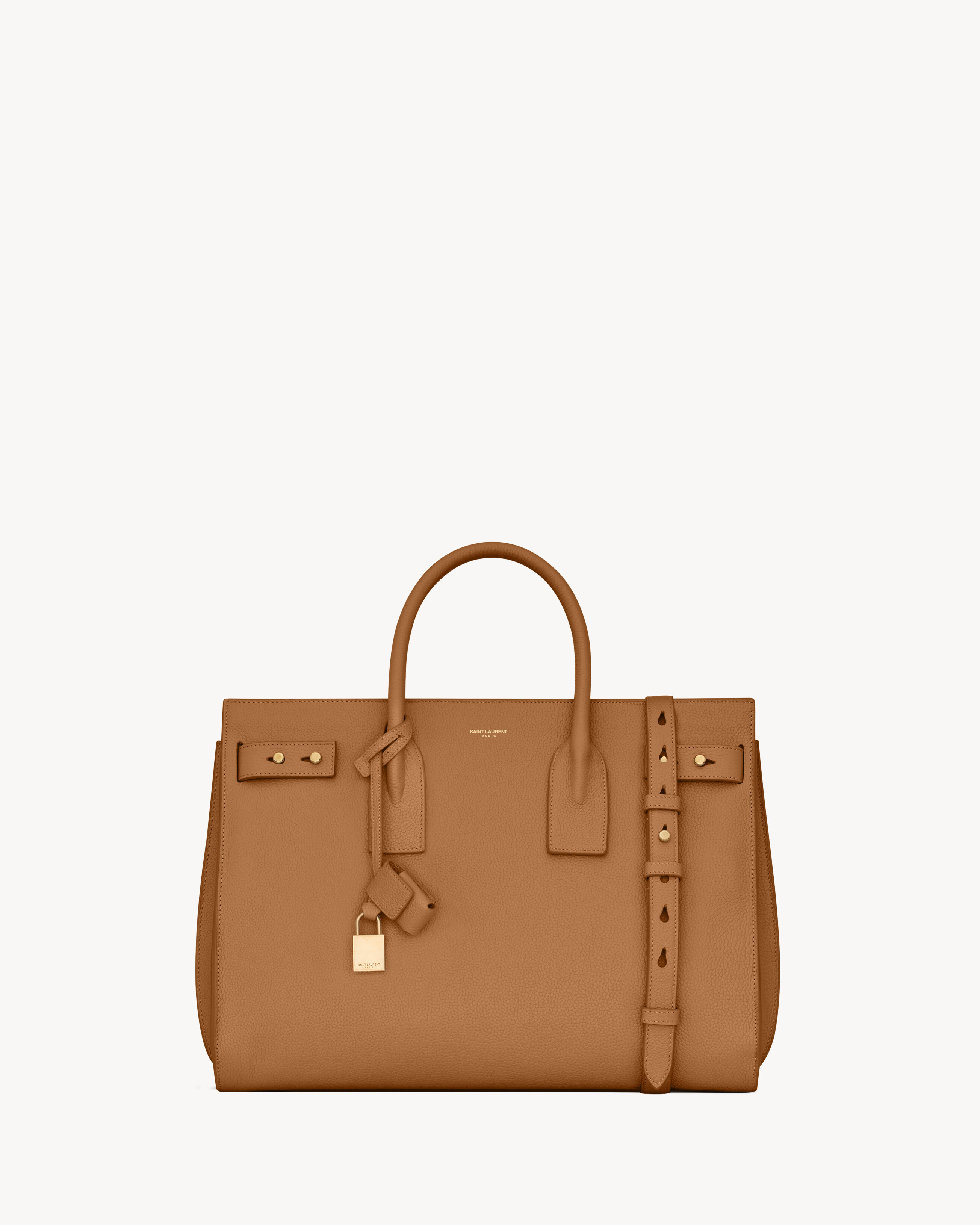 Sac De Jour in Supple Grained Leather - Medium