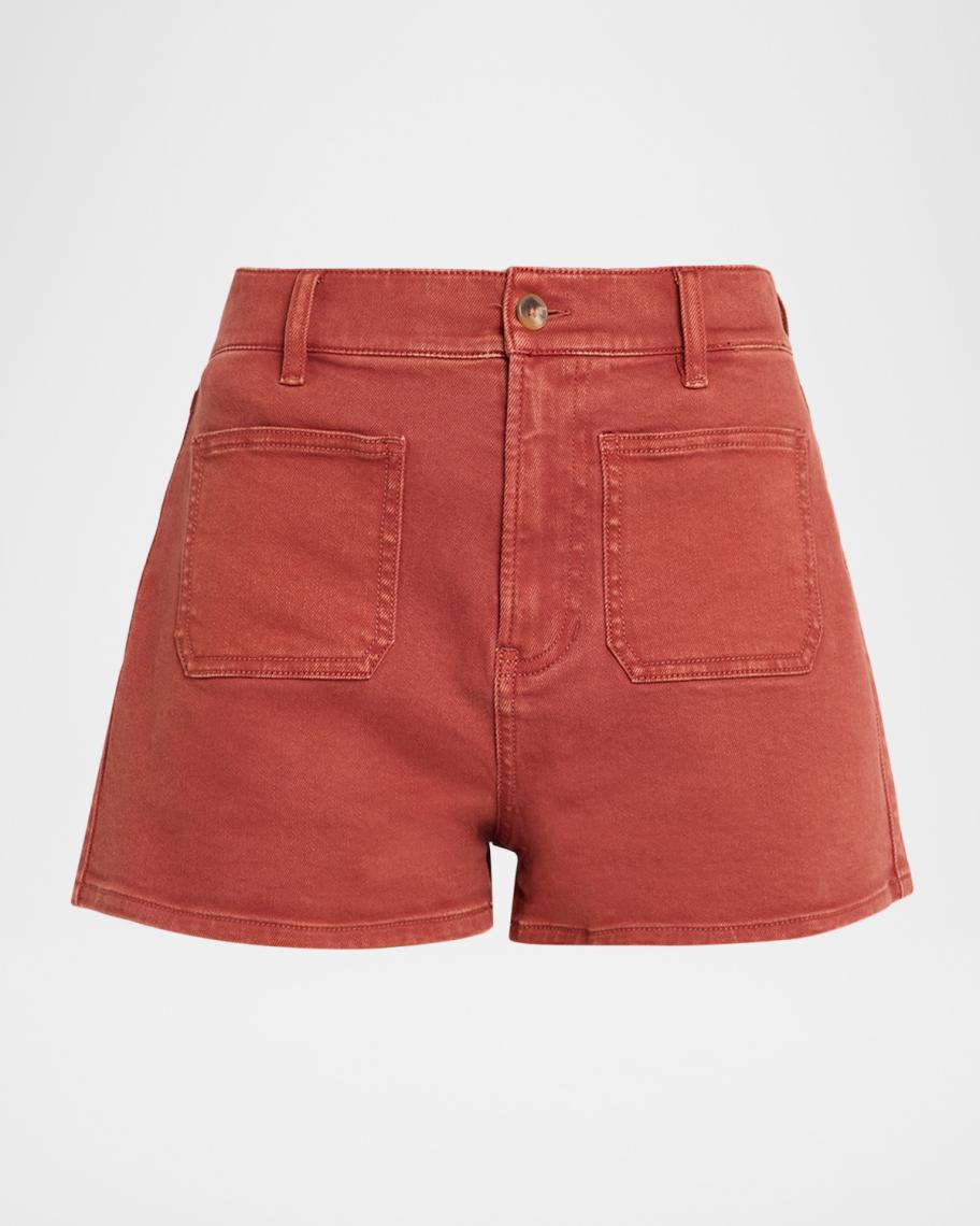 Elijah Denim Patch Pocket Shorts