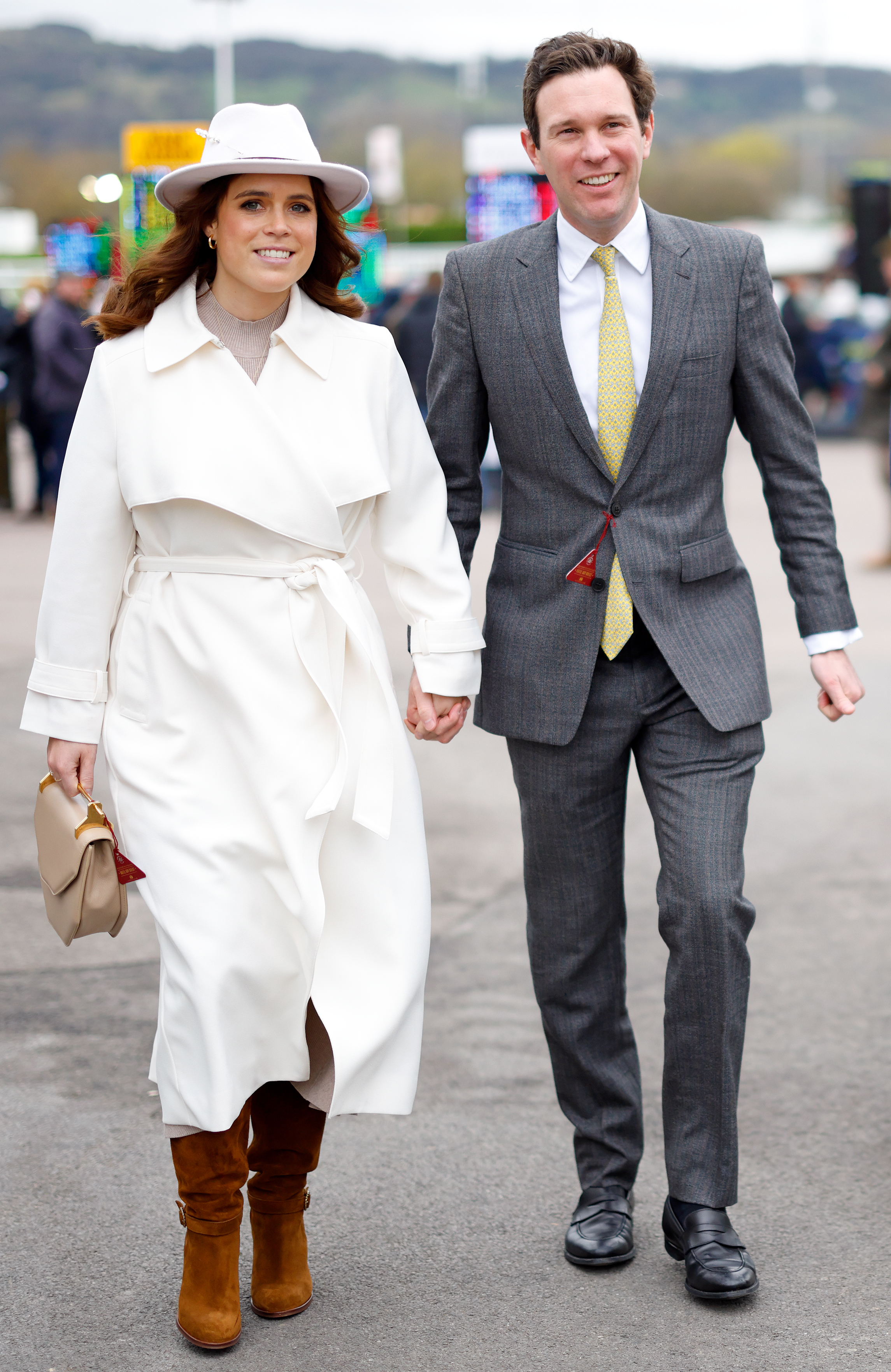 princess eugnie wearing kate middleton's favorite boot brand