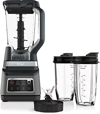 Ninja Bn751 Professional Plus Duo Blender, 1400 Peak Watts, 3 Auto-Iq Programs for Smoothies, Frozen Drinks & Nutrient Extractions, 72-Oz. Total Crushing Pitcher & (2) 24 Oz. To-Go Cups, Black