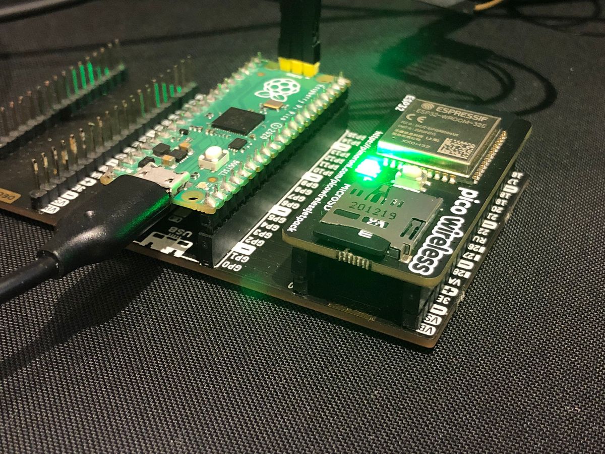 Raspberry Pi Pico Wireless Pack from Pimoroni