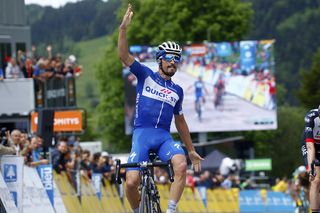 Julian Alaphilippe (Quick-Step Floors) wins stage 4 at Criterium du Dauphine