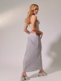 $59 Crinkle Satin Maxi Skirt at Urban Outfitters