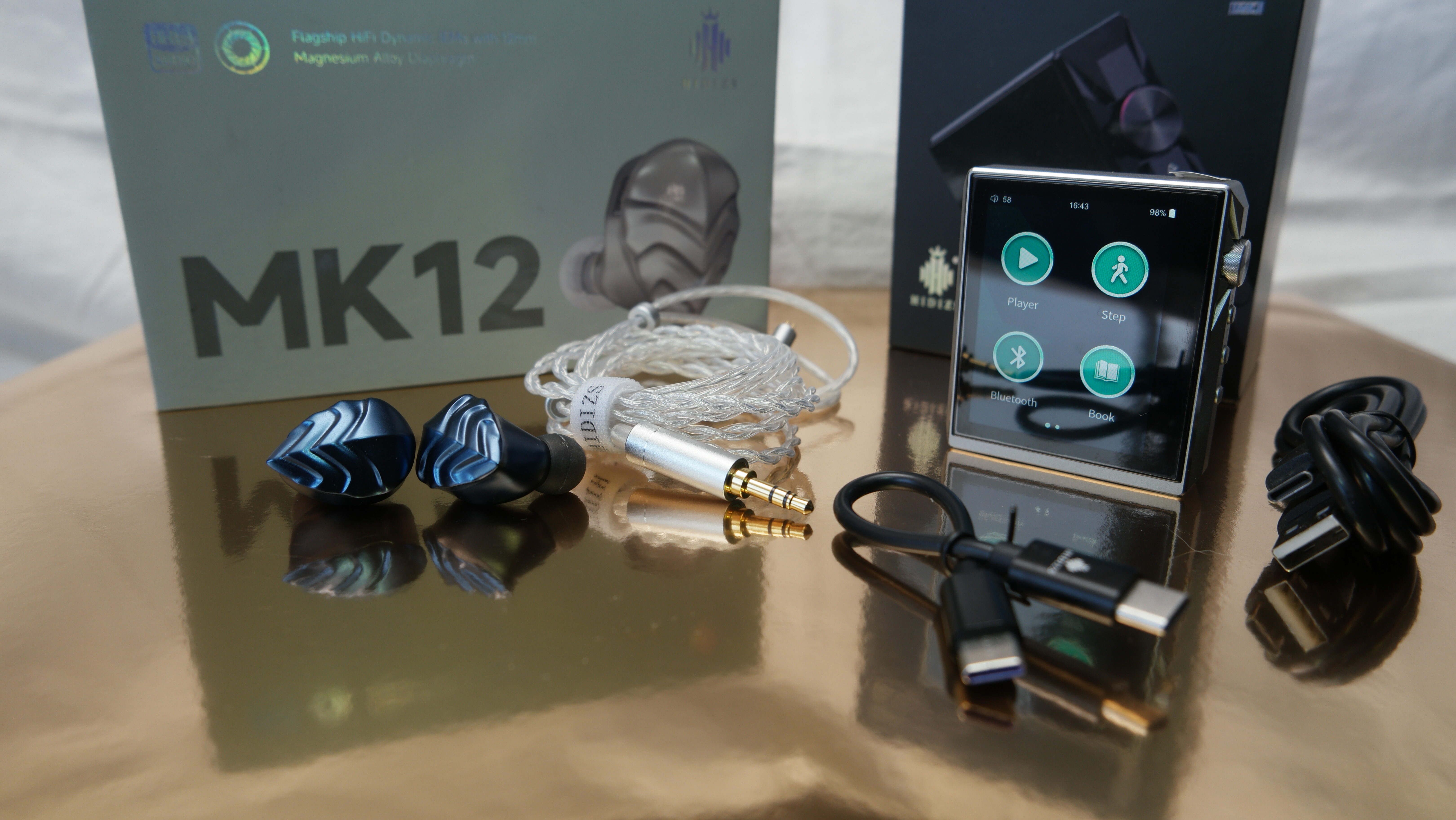 Hidizs MK12 Turris and AP80 PRO-X group shot