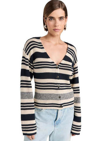 Rag & Bone Women's Cyrus Stripe Cardigan (Was $298) 