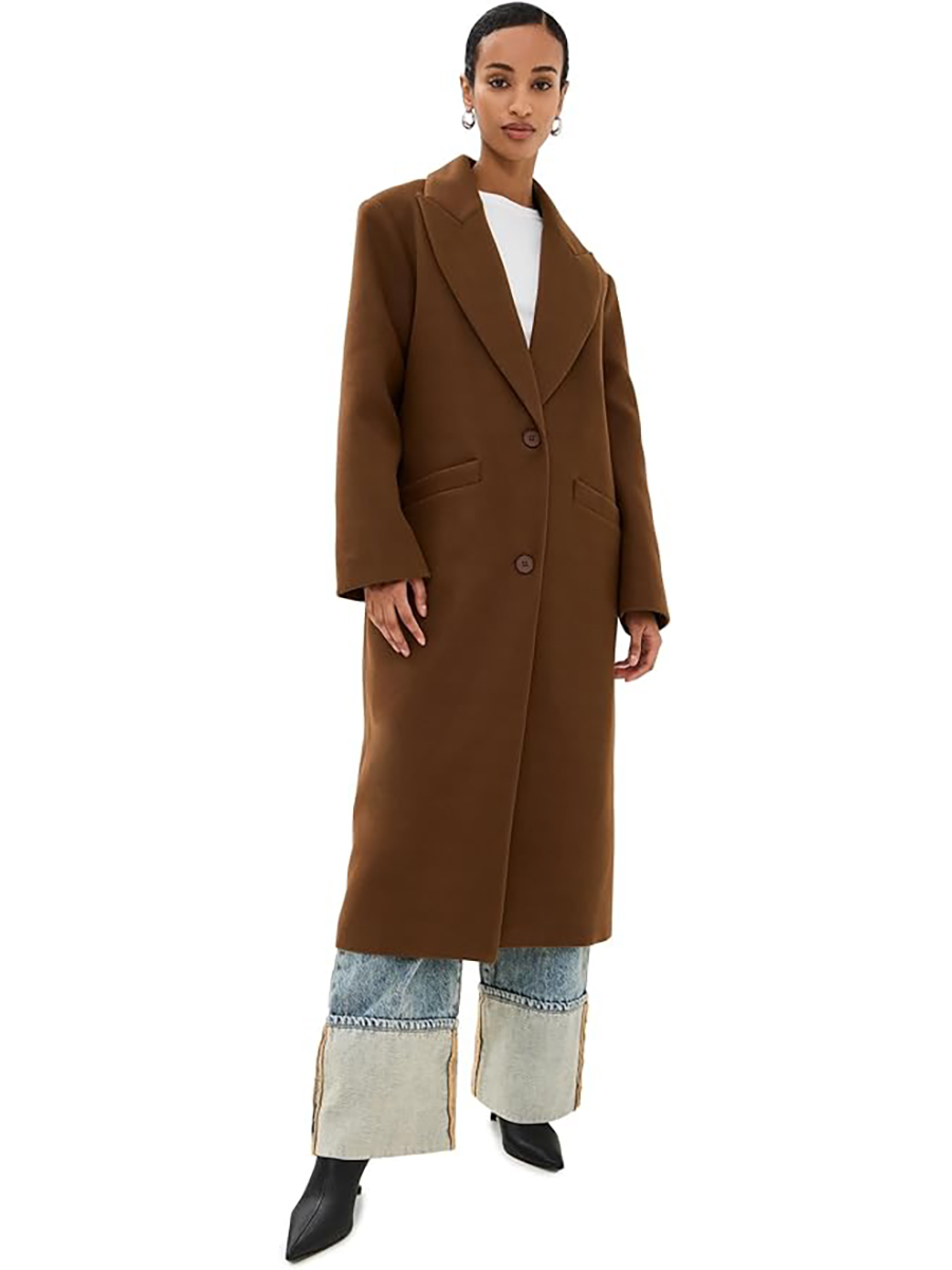 Lioness, Lioness Women's Olsen Coat, Chocolate, Brown, S