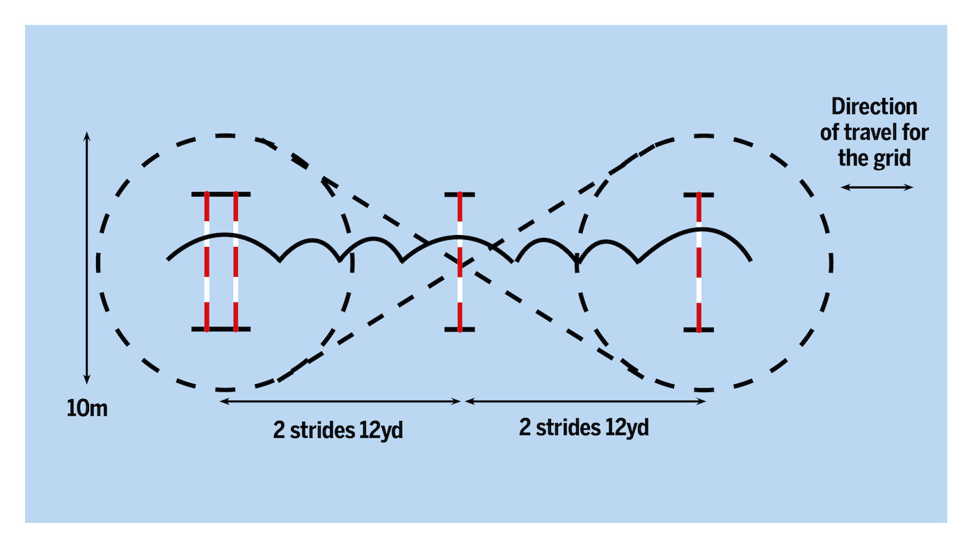 Diagram of jumping exercise