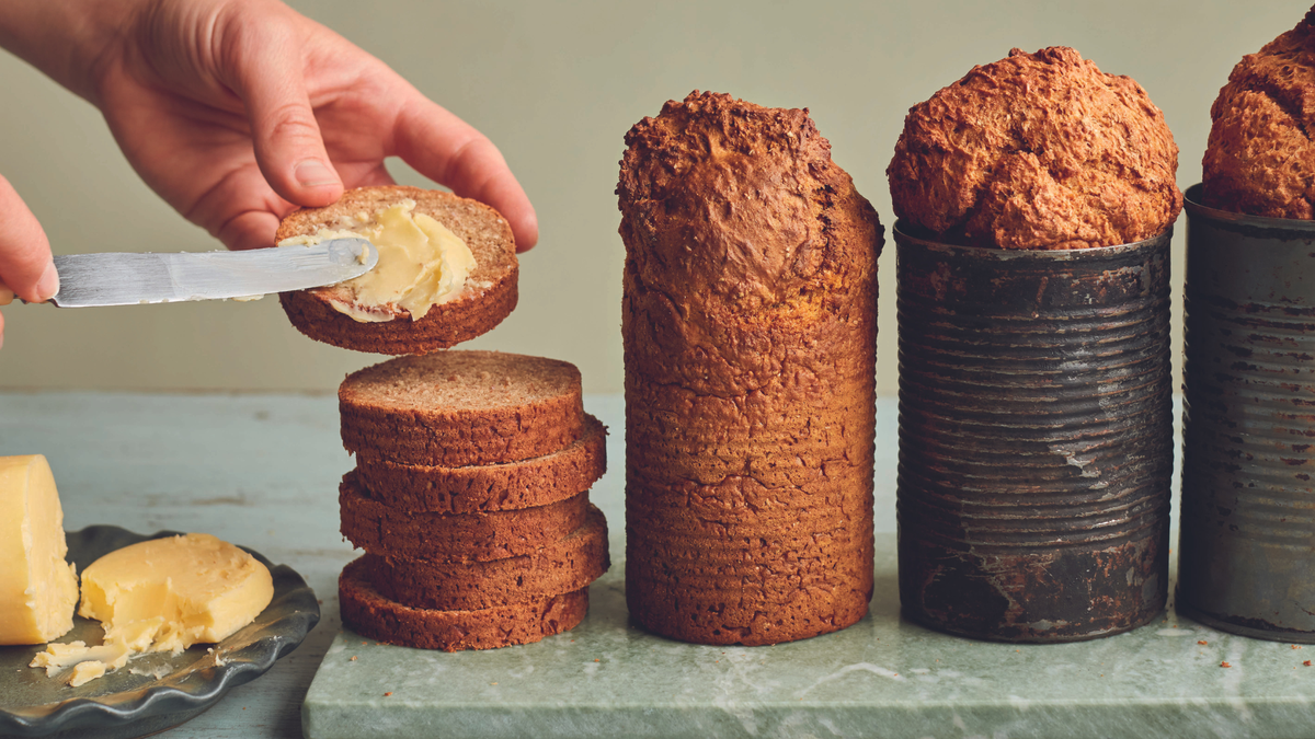 Baked bean can soda bread