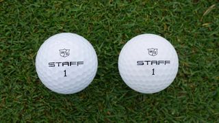 Wilson Staff Model and Staff Model R golf balls