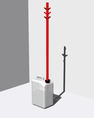 ’25 litri coat stand’ by Peter Marigold