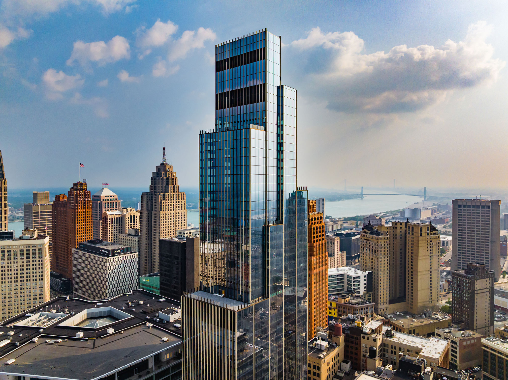 Detroit development 2025 Hudson Tower