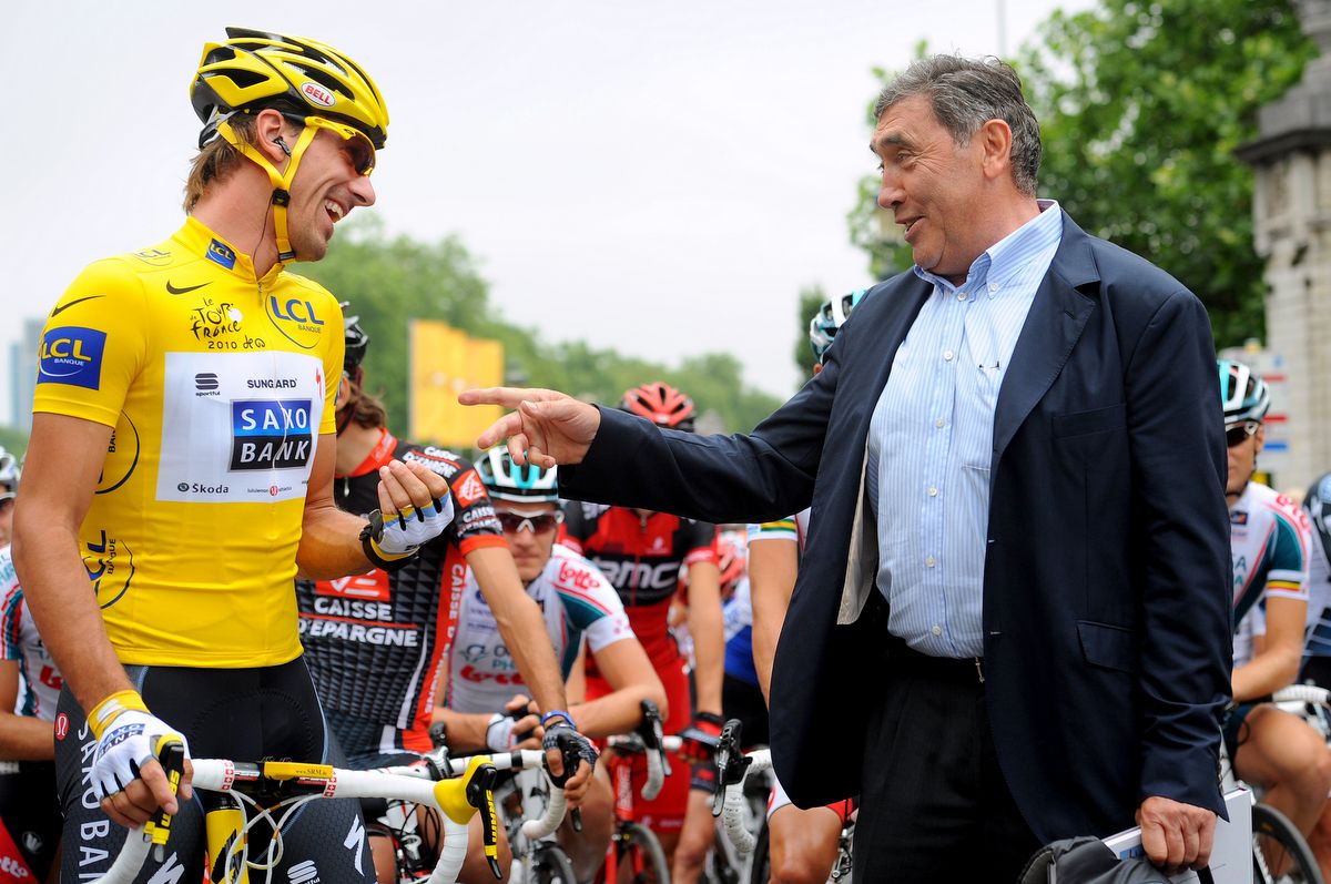 Fabian Cancellara wore the yellow jersey the last time the Tour started in Brussels back in 2010