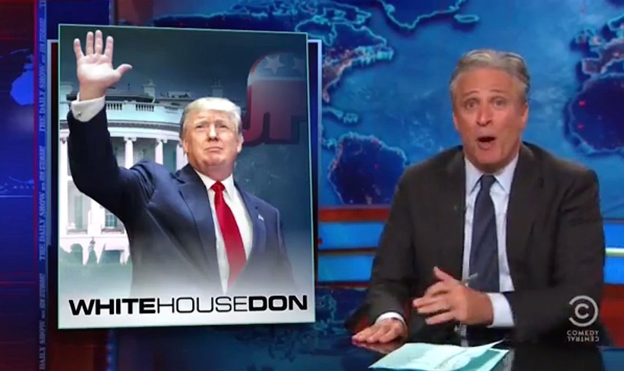 The Daily Show is so happy Donald Trump is running for president