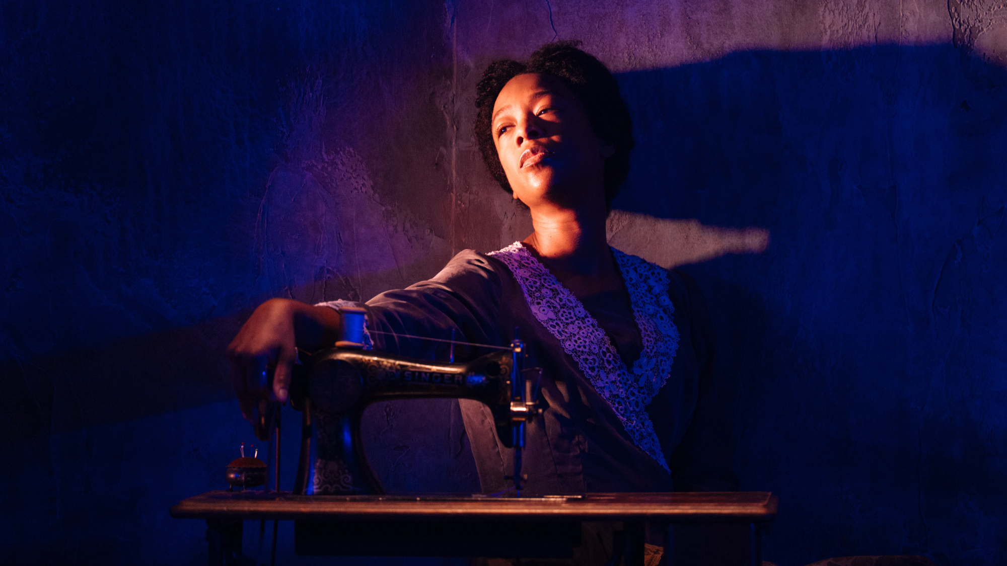 Samira Wiley as Esther in Intimate Apparel. 