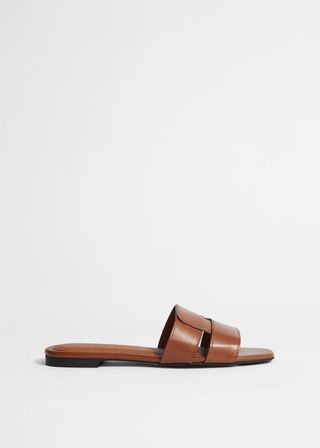 Leather Slides