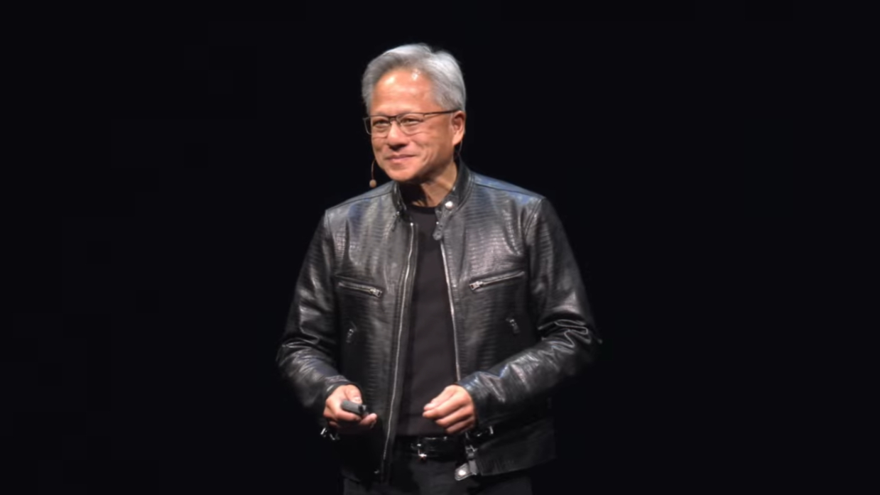 Nvidia CEO Jensen Huang at Nvidia's pre-Computex 2024 keynote