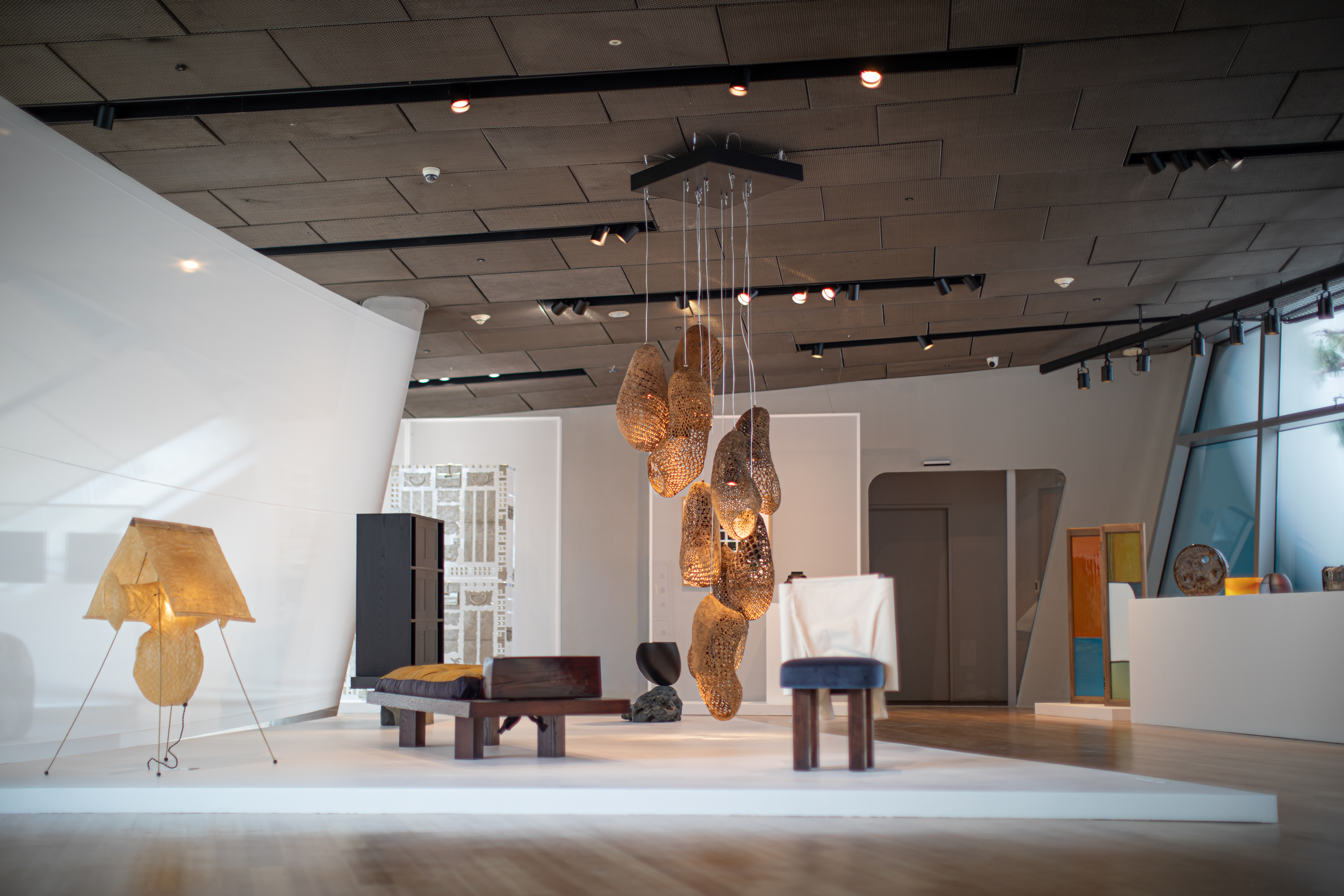 Interior installation view of Design Miami in Seoul