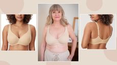 Models wearing Amazon Delimira Minimiser bra