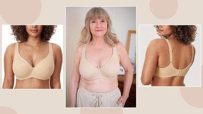 Models wearing Amazon Delimira Minimiser bra