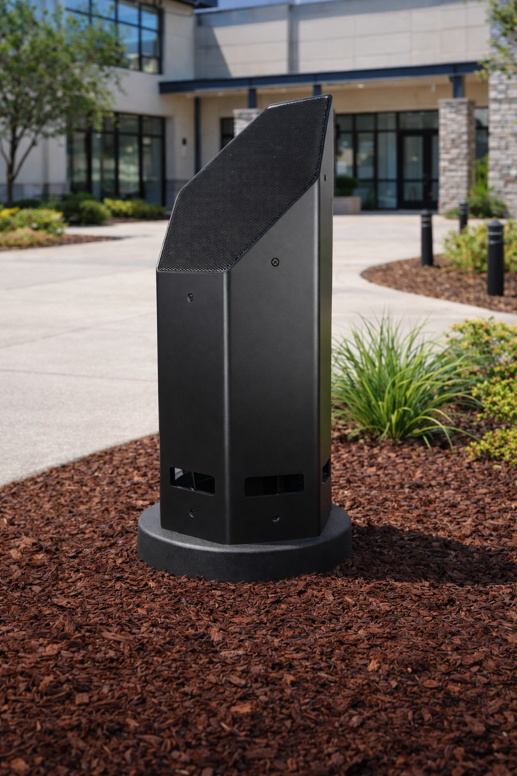 The Rockustics Cherry Bomb Galaxy outside a venue.