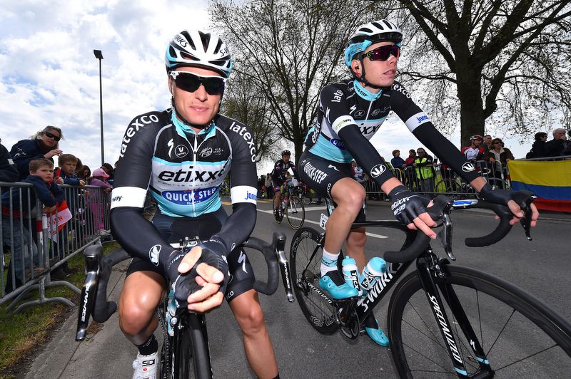 Gianni Meersman and David de la Cruz (Etixx-Quick Step)