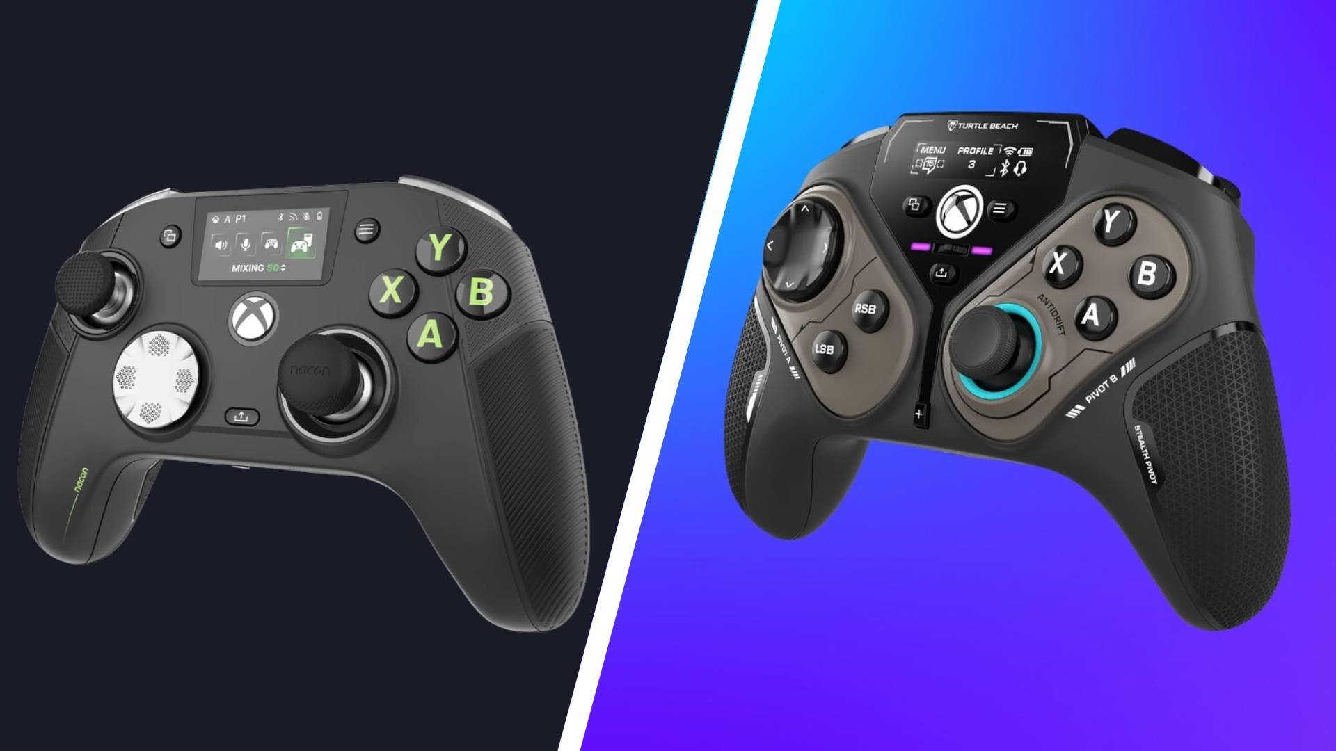 Nacon vs Turtle Beach controller