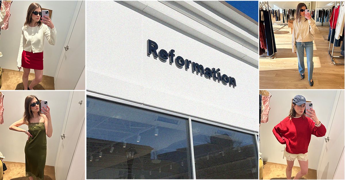 A Reformation Store Just Opened in My North Carolina Neighborhood, and I Tried on the 13 Pieces That'll Sell Out First